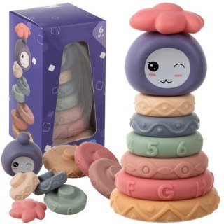 KLOCKI SENSORYCZNE MIĘKKIE - 8 SZT. KRUZZEL 25116