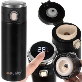 KUBEK TERMICZNY Z WYŚWIETLACZEM LED RUHHY 24623