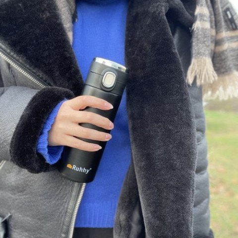 KUBEK TERMICZNY Z WYŚWIETLACZEM LED RUHHY 24623