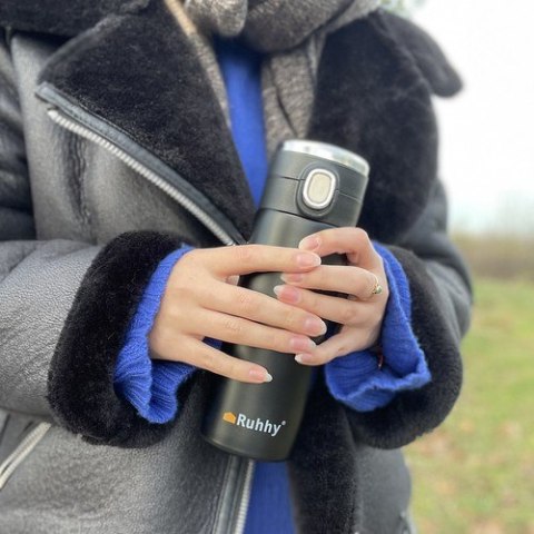 KUBEK TERMICZNY Z WYŚWIETLACZEM LED RUHHY 24623