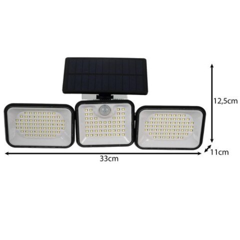 LAMPA SOLARNA 180 LED IZOXIS 24889