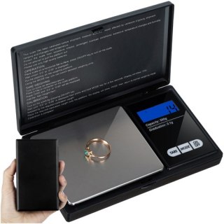 WAGA KIESZONKOWA 500 X 0,1G Z KLAPKĄ 23573