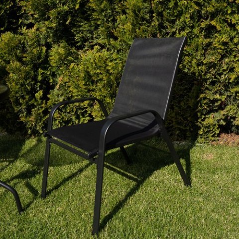 ZESTAW KRZESEŁ OGRODOWYCH- 4SZT. GARDLOV 25415