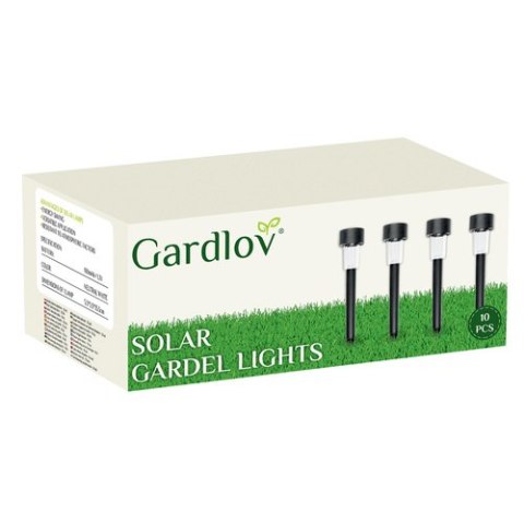 LAMPKI SOLARNE OGRODOWE - 10 SZT. GARDLOV 23859