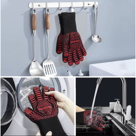 RĘKAWICE DO GRILLA ŻAROODPORNE 25416