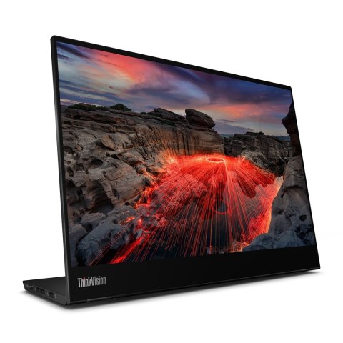 Lenovo Monitor ThinkVision 14.0" M14t Gen 2 Touch 16:9 Panel IPS 2240 x 1400 Lift USB Hub DP