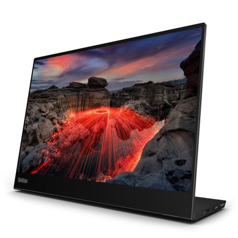 Lenovo Monitor ThinkVision 14.0" M14t Gen 2 Touch 16:9 Panel IPS 2240 x 1400 Lift USB Hub DP