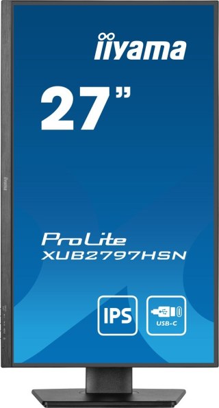Monitor IIYAMA 68,5 cm (27") XUB2797HSN-B2 16:9 HDMI+DP+USB-C