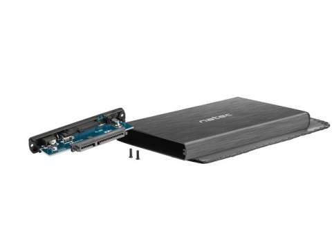 Obudowa na dysk NATEC Rhino NKZ-0275 (2.5"; USB 2.0; Aluminium; kolor czarny) Obudowa na dysk NATEC Rhino NKZ-0275 (2.5"; USB 2.0; Aluminium; kolor czarny)