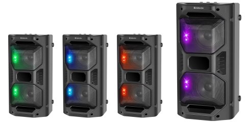 GŁOŚNIK DEFENDER RAGE BLUETOOTH 50W LED/BT/FM/USB/MIC/TWS GŁOŚNIK DEFENDER RAGE BLUETOOTH 50W LED/BT/FM/USB/MIC/TWS