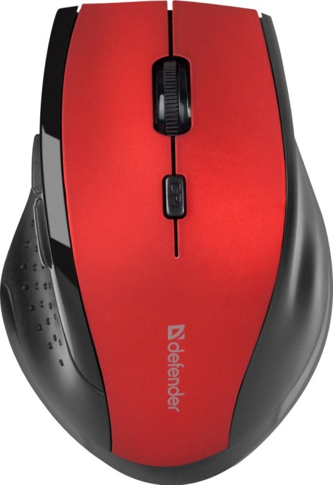 MYSZ DEFENDER ACCURA MM-365 RF CZERWONA OPTICAL 1600DPI 6P MYSZ DEFENDER ACCURA MM-365 RF CZERWONA OPTICAL 1600DPI 6P
