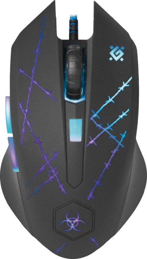 MYSZ DEFENDER FORCED GM-020L 3200DPI 6P + PODKŁADKA + GRA MYSZ DEFENDER FORCED GM-020L 3200DPI 6P + PODKŁADKA + GRA