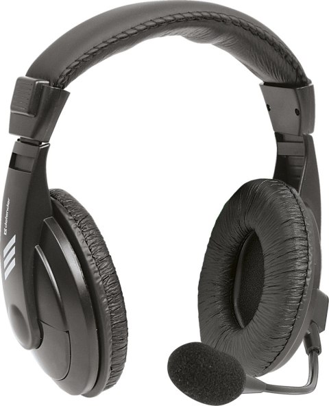 SŁUCHAWKI DEFENDER Z MIKR GRYPHON 750 CZARNE SŁUCHAWKI DEFENDER Z MIKR GRYPHON 750 CZARNE