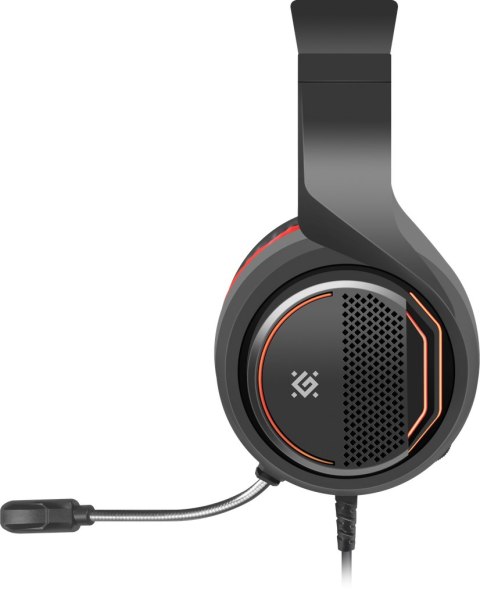 SŁUCHAWKI DEFENDER Z MIKROFONEM APEX CZARNO-CZERWONE SŁUCHAWKI DEFENDER Z MIKROFONEM APEX CZARNO-CZERWONE