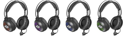 SŁUCHAWKI DEFENDER Z MIKROFONEM STELLAR PRO 7.1