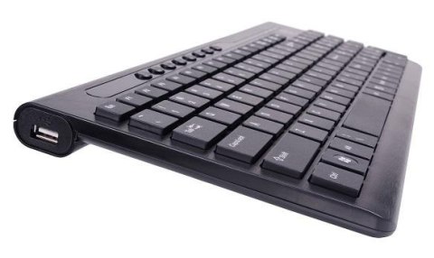 Klawiatura przewodowa Rebeltec PORTAL USB czarna Klawiatura przewodowa Rebeltec PORTAL USB czarna