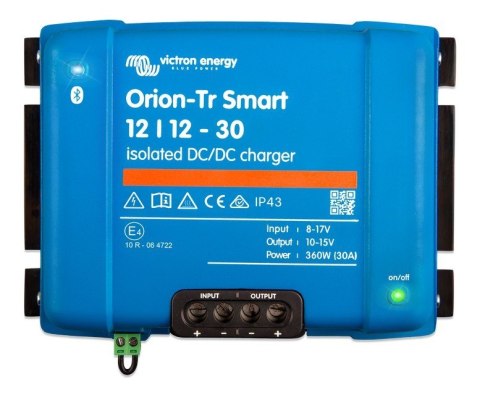 Victron Energy Konwerter Orion-Tr Smart 12/12-30A Isolated DC-DC charger Victron Energy Konwerter Orion-Tr Smart 12/12-30A Isolated DC-DC charger