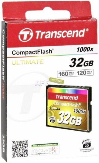 Karta pamięci TRANSCEND CF 32 GB
