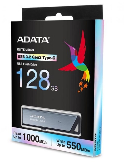 Pendrive ADATA UE800 USB3.2-C Gen2 (128 GB /Srebrny ) Pendrive ADATA UE800 USB3.2-C Gen2 (128 GB /Srebrny )