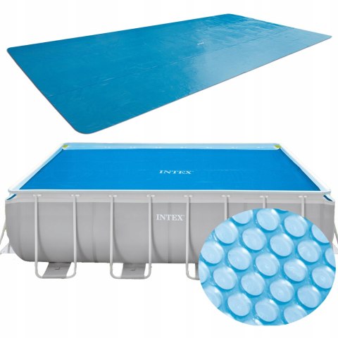MATA SOLARNA POKRYWA DO BASENU STELAŻOWEGO 488X244CM INTEX 28029 MATA SOLARNA POKRYWA DO BASENU STELAŻOWEGO 488X244CM INTEX 28029