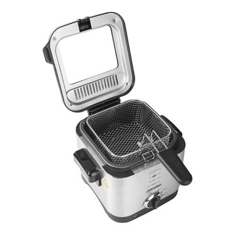 Frytownica MESKO MS 4910 (1,5 l; 0,5 kg; 900W; kolor srebrny) Frytownica MESKO MS 4910 (1,5 l; 0,5 kg; 900W; kolor srebrny)