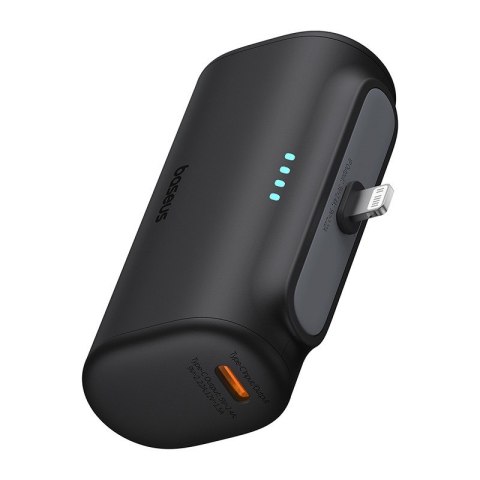 Powerbank Baseus Compact IP 5000mAh 20W USB-C/Lightning (czarny)