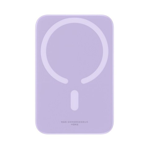 Powerbank Baseus Magnetic Mini Air 6000mAh (fiolet)