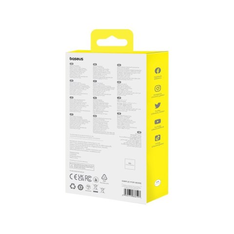 Powerbank Baseus Magnetic Mini Air Wireless 10000mAh 20W+kabel USB C-USB C (biały)