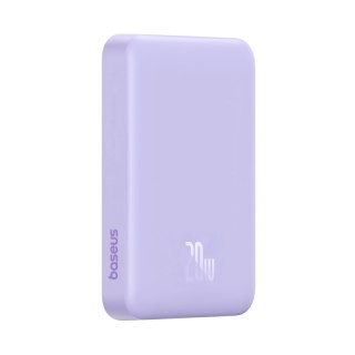 Powerbank Baseus Magnetic Mini Air Wireless 10000mAh 20W+kabel USB C-USB C (fiolet)