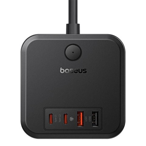 Listwa zasilająca Baseus PowerCombo 3AC+2U+2C 30W EU (1,5m; czarny) Listwa zasilająca Baseus PowerCombo 3AC+2U+2C 30W EU (1,5m; czarny)