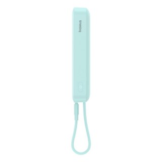 Powerbank Baseus Magnetic Mini Air Wireless 10000mAh 20W+kabel USB C-USB C (peppermint blue)