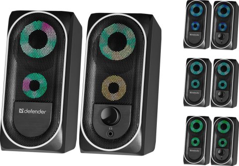 GŁOŚNIKI DEFENDER SOLAR 4 2.0 8W BLUETOOTH USB GŁOŚNIKI DEFENDER SOLAR 4 2.0 8W BLUETOOTH USB