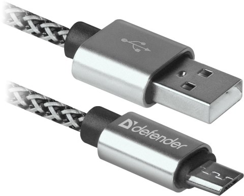 KABEL DEFENDER USB AM-MICRO BM 1.0m 2.1A BIAŁY KABEL DEFENDER USB AM-MICRO BM 1.0m 2.1A BIAŁY
