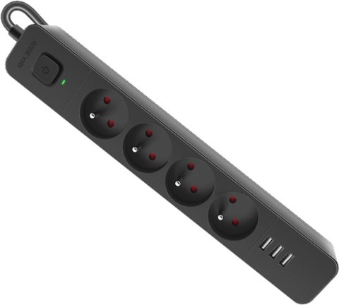 LISTWA DEFENDER SFS 133 4G+3xUSB 1.5m CZARNA LISTWA DEFENDER SFS 133 4G+3xUSB 1.5m CZARNA