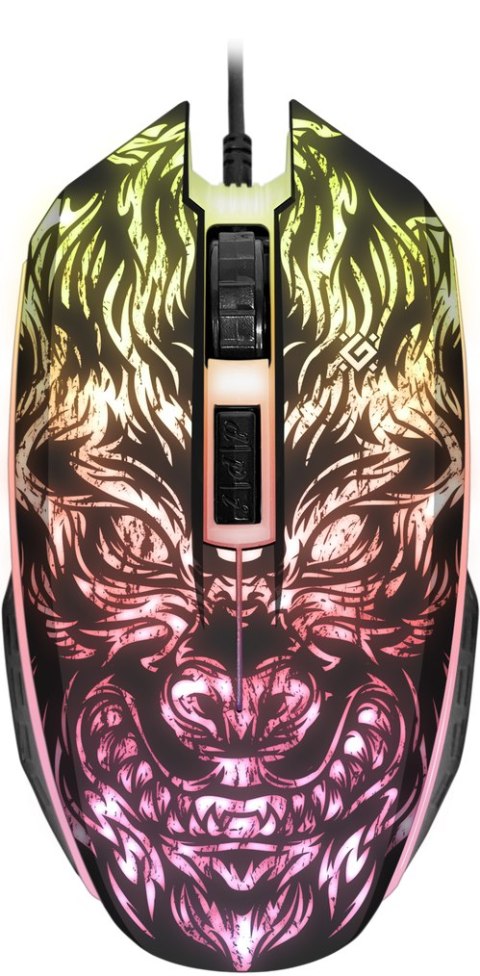 MYSZ DEFENDER GM-033 CHAOS OPTIC 2400dpi 4P MYSZ DEFENDER GM-033 CHAOS OPTIC 2400dpi 4P