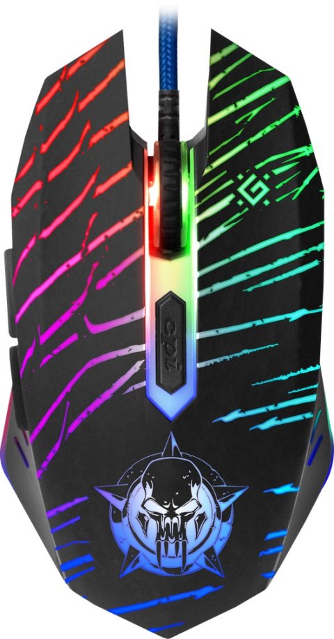 MYSZ DEFENDER GM-590L DARK AGENT OPTIC 12800dpi 6P MYSZ DEFENDER GM-590L DARK AGENT OPTIC 12800dpi 6P