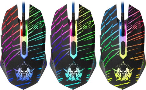 MYSZ DEFENDER GM-590L DARK AGENT OPTIC 12800dpi 6P MYSZ DEFENDER GM-590L DARK AGENT OPTIC 12800dpi 6P