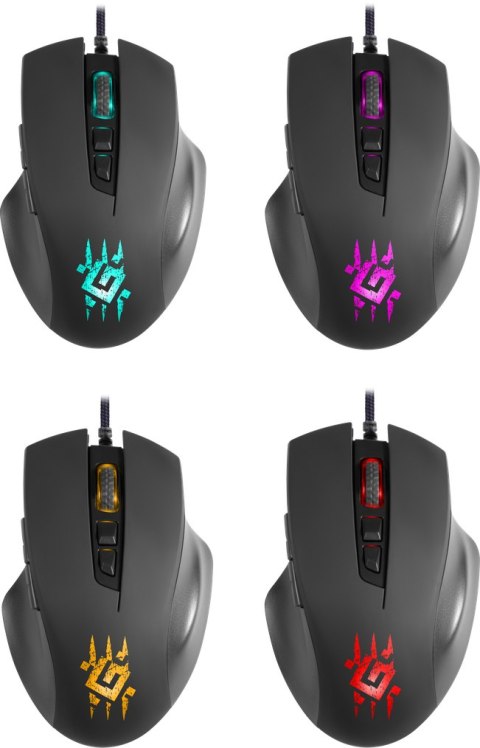 MYSZ DEFENDER GM-700L WOLVERINE RGB OPTIC 12800dpi 7P MYSZ DEFENDER GM-700L WOLVERINE RGB OPTIC 12800dpi 7P