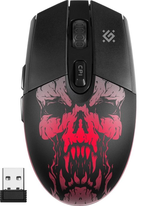 MYSZ DEFENDER GM-707L BETA OPTIC BEZPRZEWODOWA 1600dpi 6P MYSZ DEFENDER GM-707L BETA OPTIC BEZPRZEWODOWA 1600dpi 6P