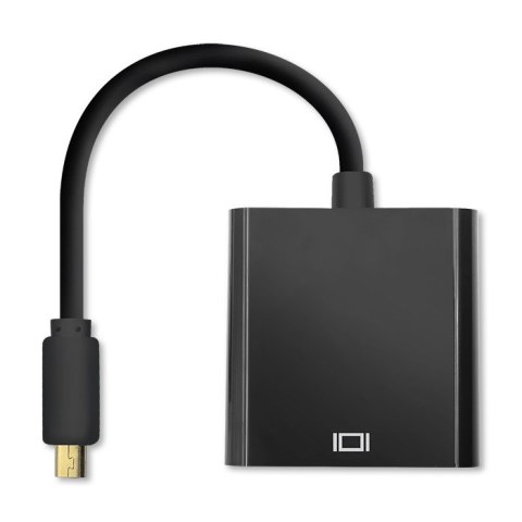 Qoltec Adapter Micro HDMI D męski | VGA żeński | +3.5mm Audio | 0.2m Qoltec Adapter Micro HDMI D męski | VGA żeński | +3.5mm Audio | 0.2m