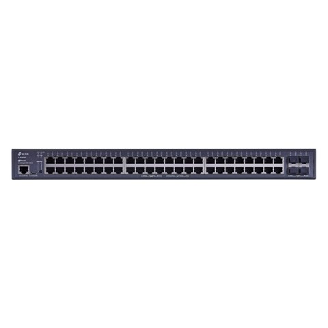 Switch TP-LINK TL-SG3452XP Zarządzalny L2+ JetStream, 48 portów gigabitowych PoE+, 4 sloty SFP+ 10GE Switch TP-LINK TL-SG3452XP Zarządzalny L2+ JetStream, 48 portów gigabitowych PoE+, 4 sloty SFP+ 10GE