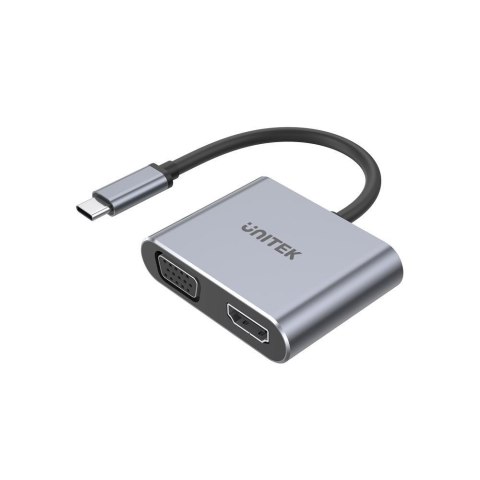 UNITEK HUB USB-C, HDMI,VGA,USB-A, PD 100W, D1049A UNITEK HUB USB-C, HDMI,VGA,USB-A, PD 100W, D1049A