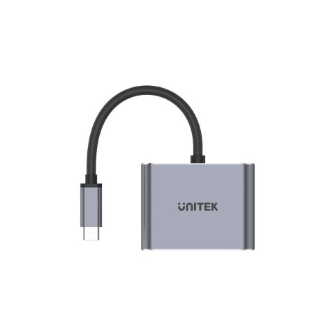 UNITEK HUB USB-C, HDMI,VGA,USB-A, PD 100W, D1049A UNITEK HUB USB-C, HDMI,VGA,USB-A, PD 100W, D1049A