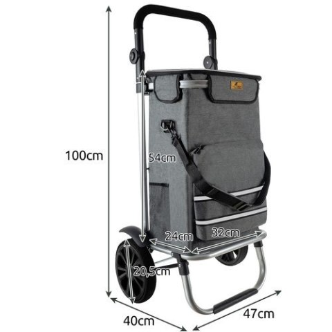 Wózek transportowy składany Malatec