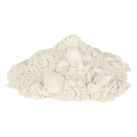 Piasek kinetyczny 1kg w woreczku biały