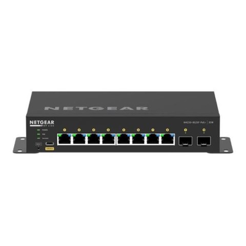 Switch zarządzalny Netgear GSM4210PX-100EUS 8x1GbE PoE+ 1xGbE 2xSFP+ 220W