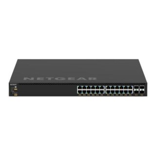 Switch zarządzalny Netgear GSM4328-100NES 24x1GbE PoE 4xSFP+ 720W