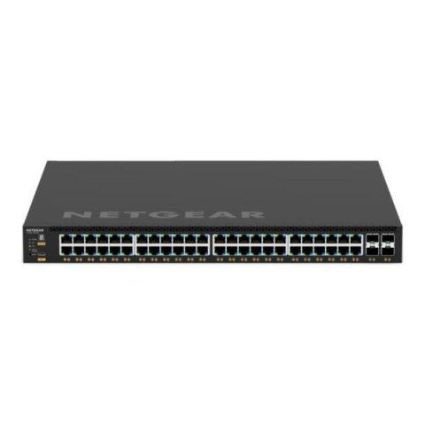 Switch zarządzalny Netgear GSM4352-100NES 48x1GbE PoE 4xSFP+ 1440W