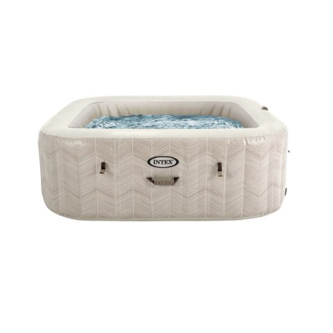 Dmuchane jacuzzi kwadratowe hydromasaż 6 os. 196x71 cm akcesoria premium INTEX 28472 Dmuchane jacuzzi kwadratowe hydromasaż 6 os. 196x71 cm akcesoria premium INTEX 28472