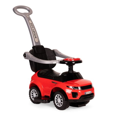 JEŹDZIK CHODZIK PCHACZ 3W1 AUTKO SUPER CAR CZERWONY